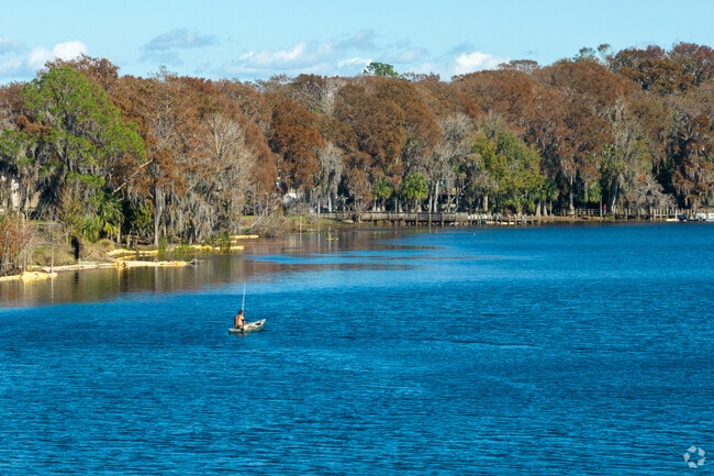 Local fishing on Lake Howell.