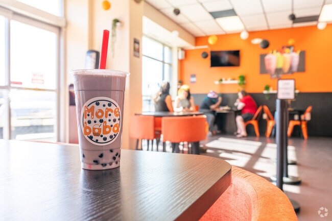 More Boba in Thurston offers a colorful lineup of bubble tea flavors for every taste.