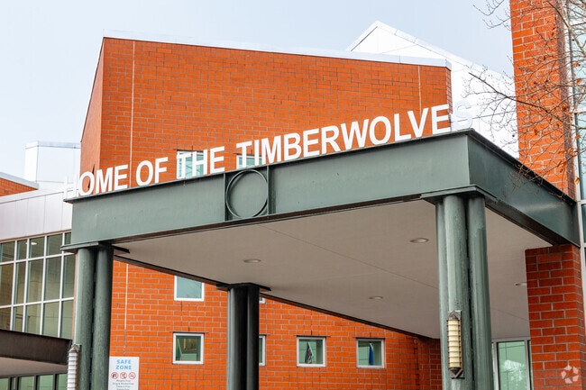 Heritage High School is home to the Timberwolves in Vancouver, WA.