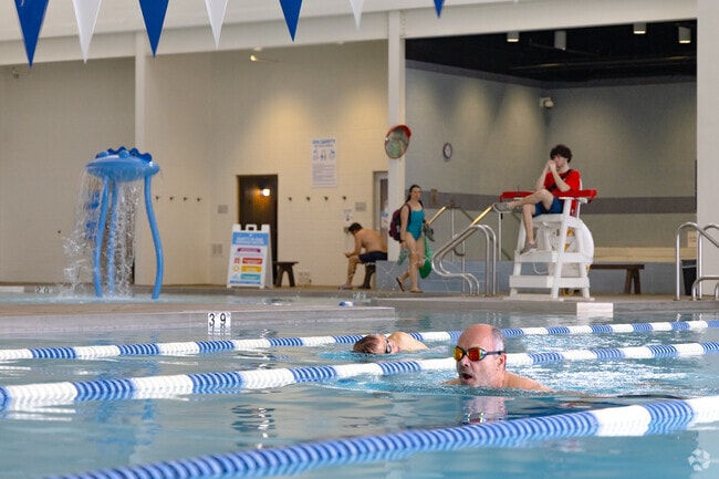 Active Liberty Area residents hit the lap pool at the Whitaker YMCA.