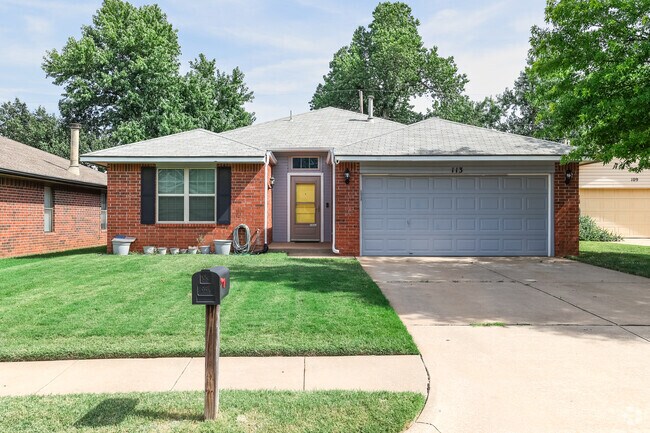 Affordable, brick houses dot the landscape of Downtown Edmond.