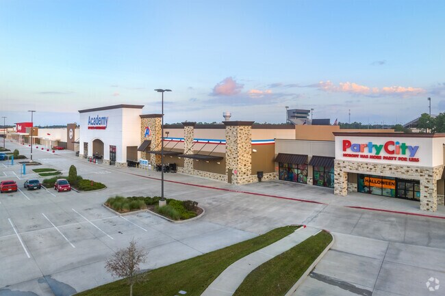 Valley Ranch Town Center is the main retail center for Splendora residents.