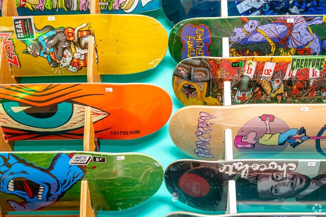 Need a new board? East Central's Slam City Skate Park has you covered.
