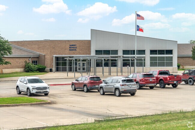 Students in Aubrey have the opportunity to attend Aubrey Middle School.