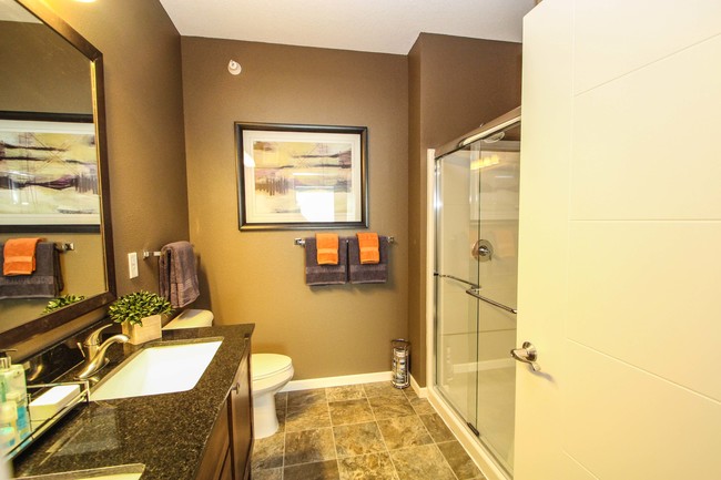 The Monroe master bathroom