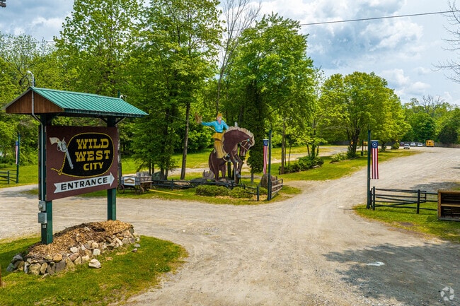 People come from all around to visit Wild West City in Byram.