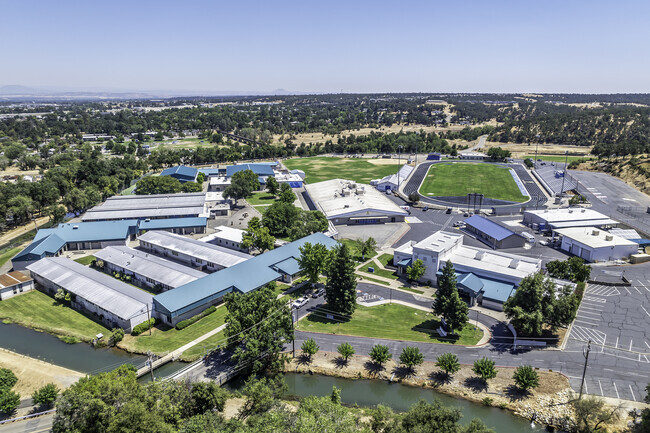 Anderson High School offers a variety of classes across several buildings on campus.