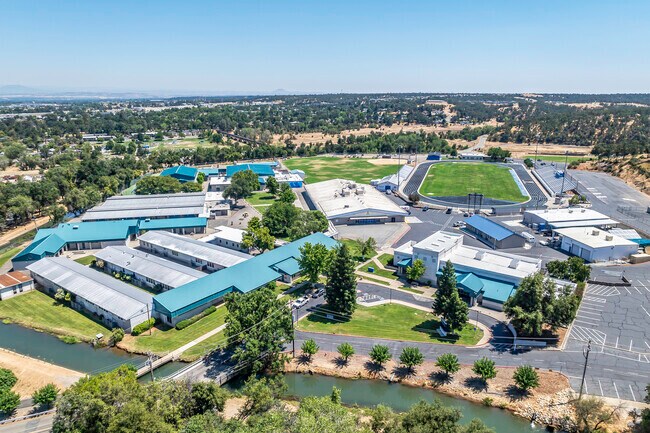 Anderson High School offers a variety of classes across several buildings on campus.