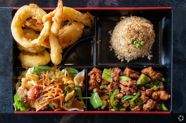 In Four Hills Village, residents can savor a variety of dining options.