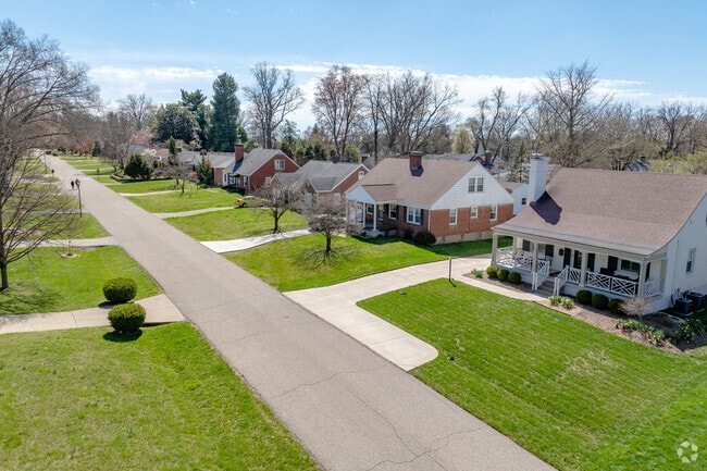Rows of beautifully kept homes line the streets of Indian Hills.