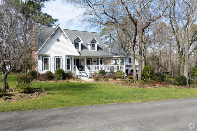 Some custom built Victorian-inspired homes can occasionally be found in Oak Grove