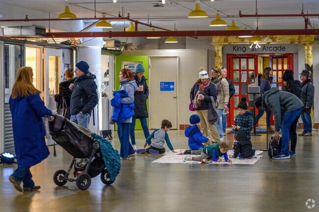 The Torpedo Factory is fun for parents and kids.