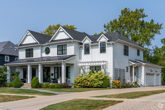 Downtown Wheaton has no shortage of New Traditional homes.