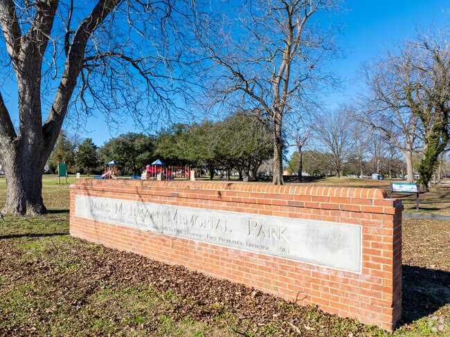 Eason Memorial Park and Darling Stadium are in close proximity to one another, in Westhampton.
