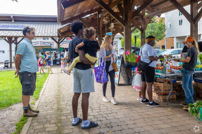 Residents love to buy local at the Blacksburg Farmers Market near Bennett Hill-Progress.