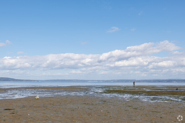 Locals can take in stunning waterfront views at the Dash Point State Park in Federal Way.