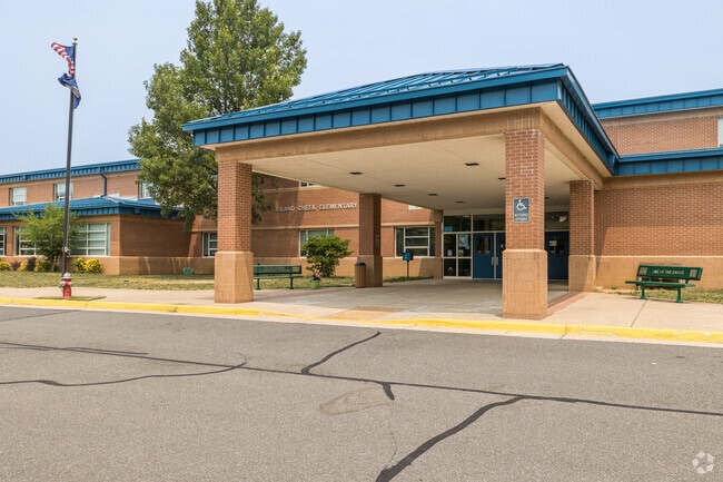 Island Creek Elementary School serves students from preschool through sixth grade.