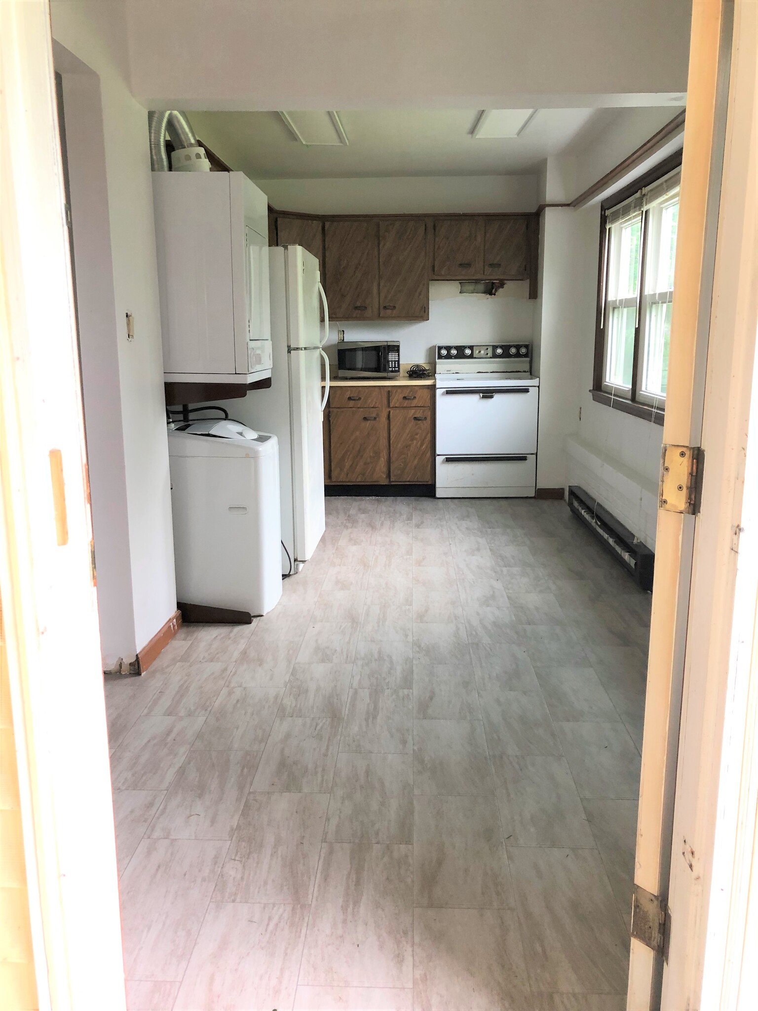 Entry + Kitchen