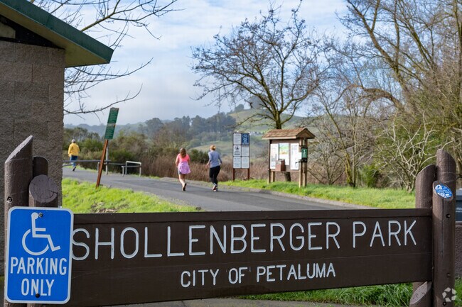 Waterfront residents enjoy a run around nature at Shollenberger Park.