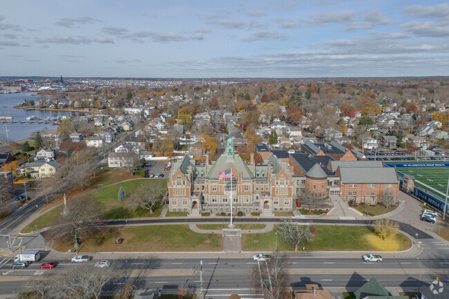 Fairhaven High School in the Oxford community serves students across Acushnet and Fairhaven.