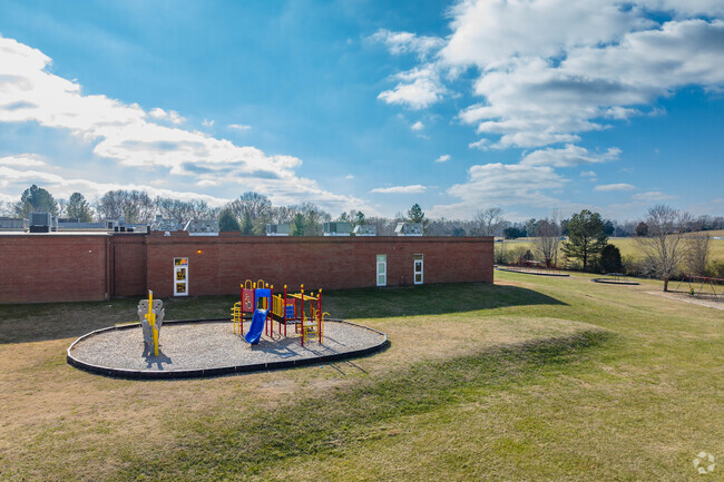 White Bluff Elementary School features new playgrounds to allow multiple classes for recess.