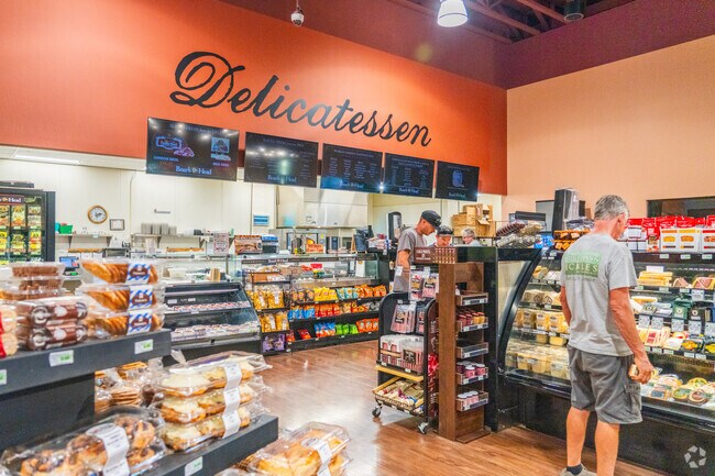 Holiday Market near Auburn Lake Trails offers fresh produce and essentials.