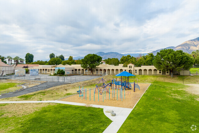 A diverse playground at Arroyo Verde Elementary School.