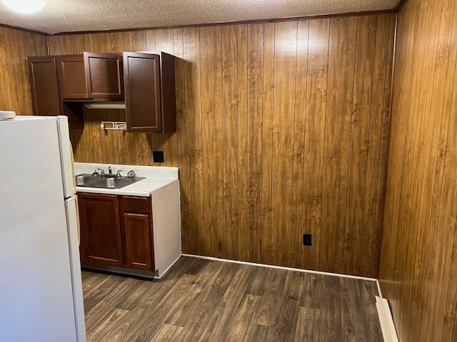 Kitchen with space for table