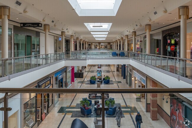 The Montgomery Mall is the highlight of Montgomeryville Township for local shoppers.