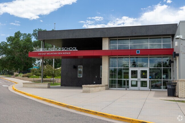 Timberline PK-8 offers a comprehensive education from preschool to 8th grade.
