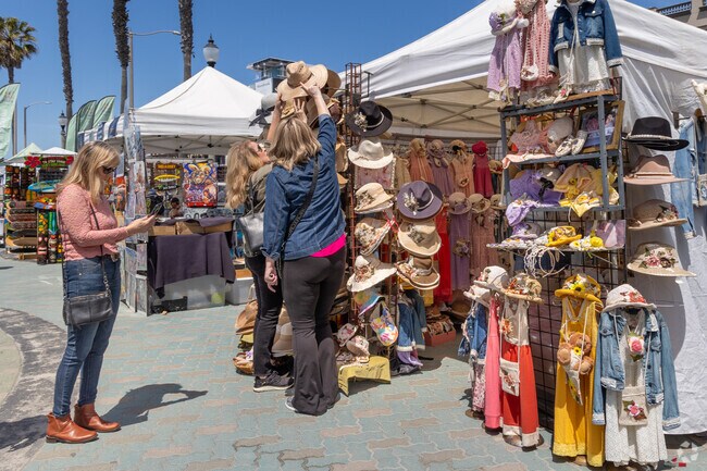 There's so many artistic items to choose from at the Surf City Artisan Fair.
