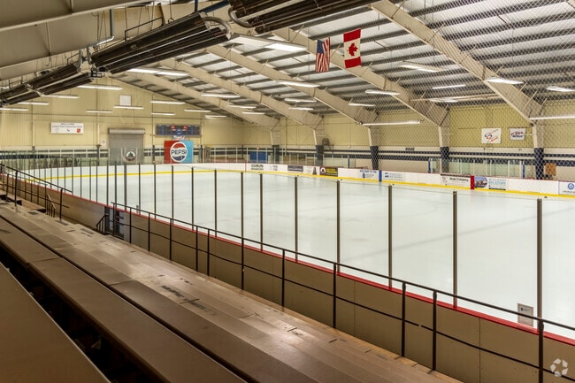 Lincoln Park locals head to the Lincoln Park Community Center to play hockey.