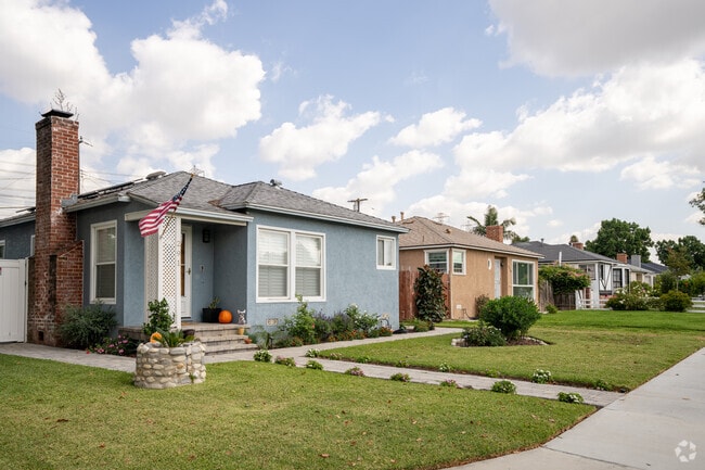 Beautifully remodeled bungalow style homes are common in College Square.