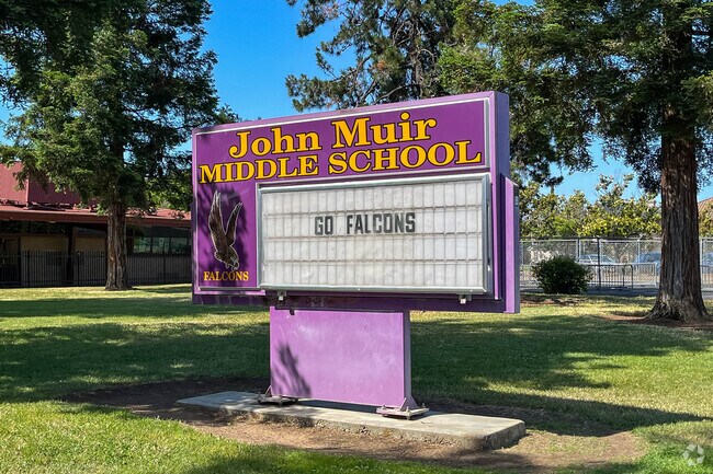 John Muir Middle School in San Jose fosters student success and community values.