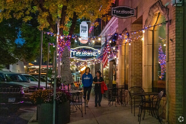 Enjoy a night out near Apple Hill, with vibrant dining spots just a short drive away.