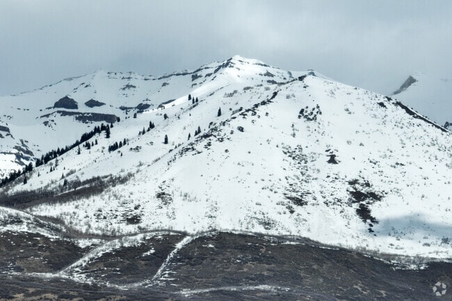 The Timpanogos Mountains are a stunning natural feature that loom large over the Lindon neighborhood.