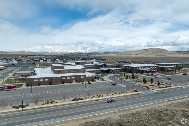 Cedar Valley High School is located in Eagle Mountain and earns a B- on Niche.