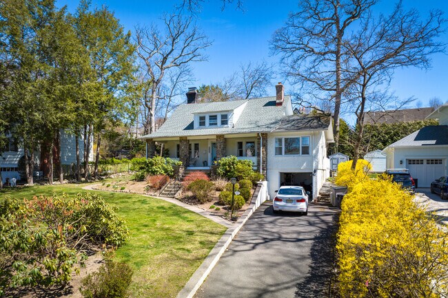 Some homes in Ridgewood provide sight lines to New York City.