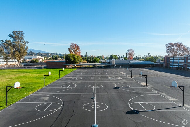 Students can take advantage of numerous sports opportunities at Marshall Middle School.
