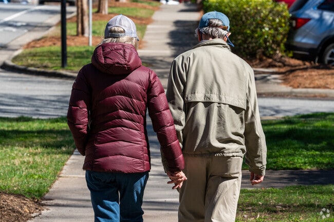 Meadowmont is a great place for retired couples.