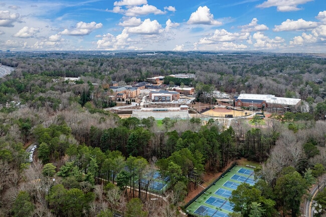The Westminster Schools is tucked in the forests of Paces Ferry.