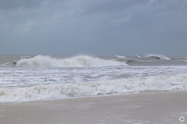 Coastal beaches near Pine Ridge can be affected by hurricanes.