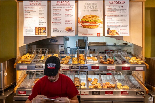 Mesquite Ranch’s Bruegger’s Bagels serves up fresh bagels daily in Tucson.