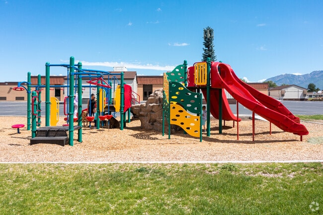 Sunrise Elementary School playground is a joy for students in Sandy, UT.