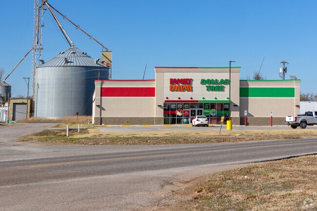 Family Dollar and Dollar Tree stores are one of the only national retail stores in Crescent.