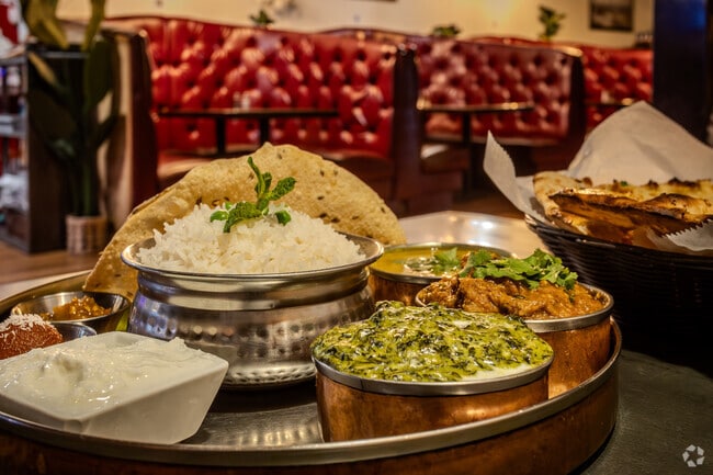 Try the authentic Nepali chicken thali at Durmar, a local favorite in Reynoldsburg.