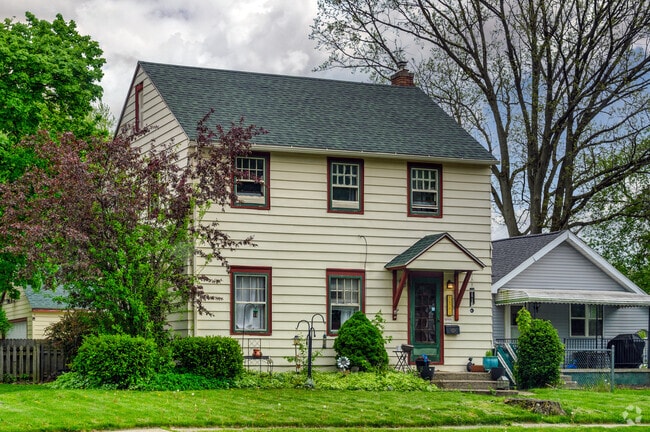 Two-story, Colonial-Revival homes, offer a larger floor plan in Clifford Park.