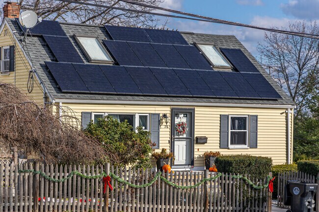 Other home options in Mark Park include Cap Cod style with fenced front yards.