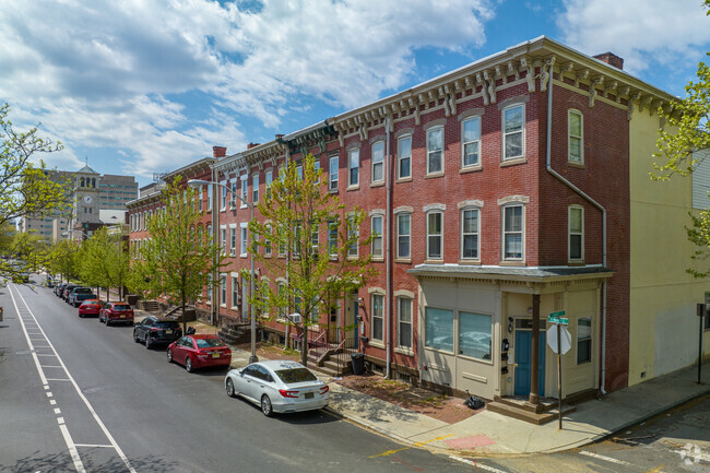 You will find beautiful brick rowhomes in the Battle Monument neighborhood of Trenton, NJ.
