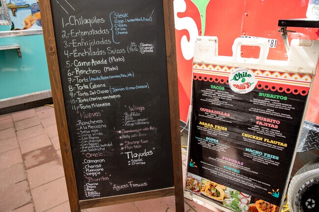 The Chile & Chili's food truck is a favorite among locals in West Tallahassee.